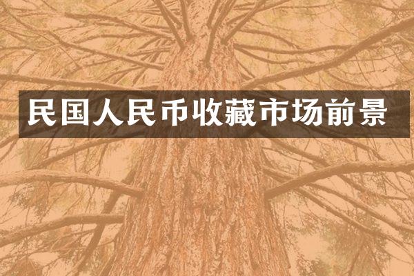 民国收藏市场前景
