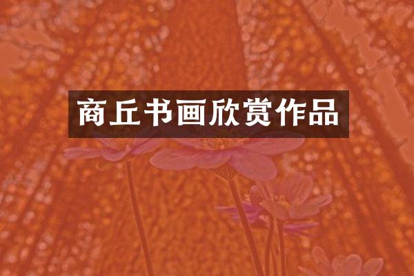 商丘书画欣赏作品