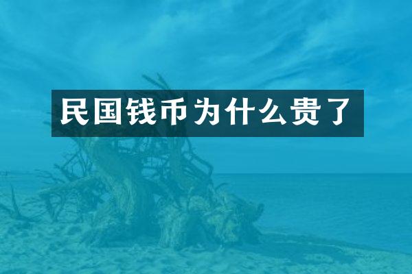 民国钱币为什么贵了