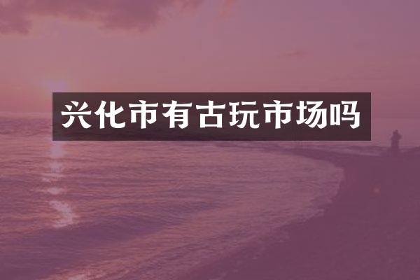 兴化市有古玩市场吗