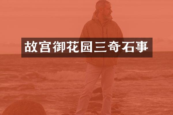 故宫御花园三奇石事