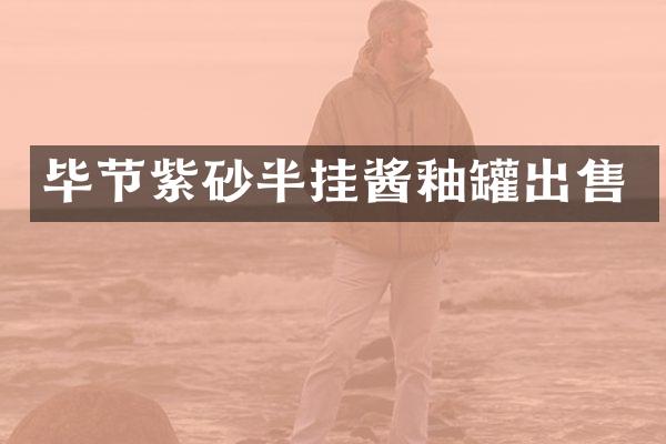 毕节紫砂半挂酱釉罐出售
