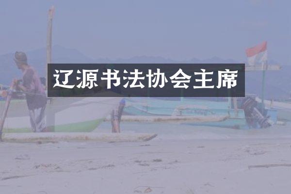 辽源书法协会主席