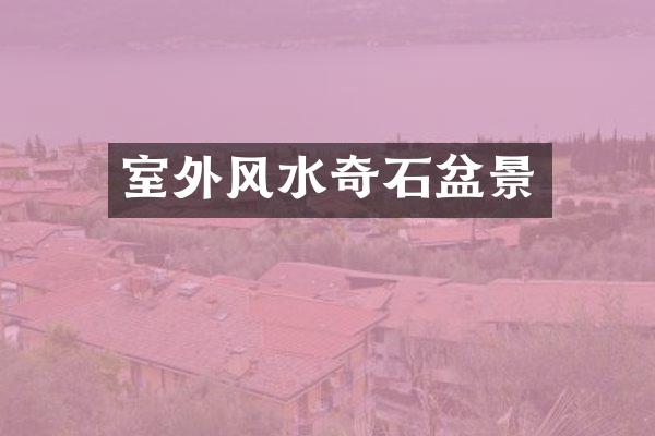 室外风水奇石盆景