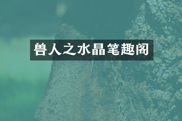 兽人之水晶笔趣阁