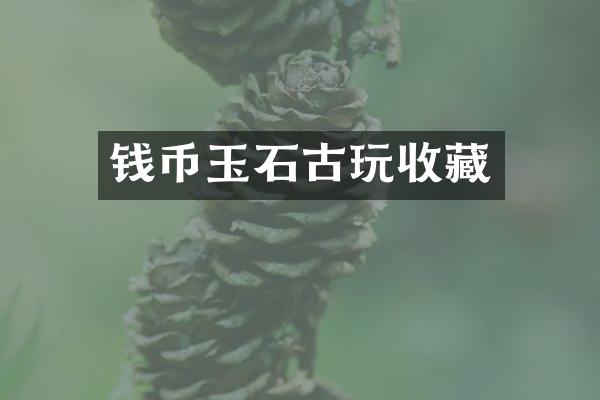 钱币玉石古玩收藏