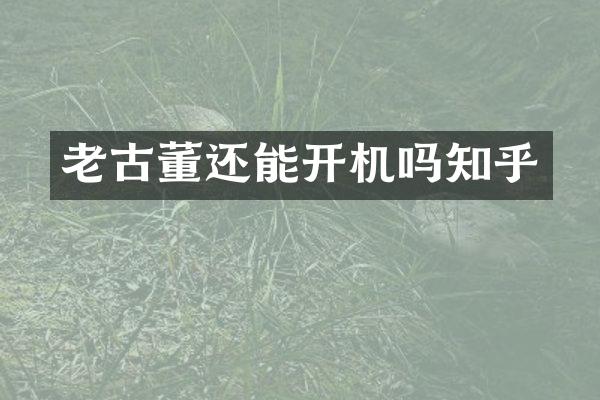 老古董还能开机吗知乎