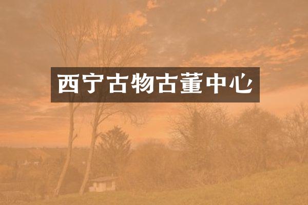 西宁古物古董中心