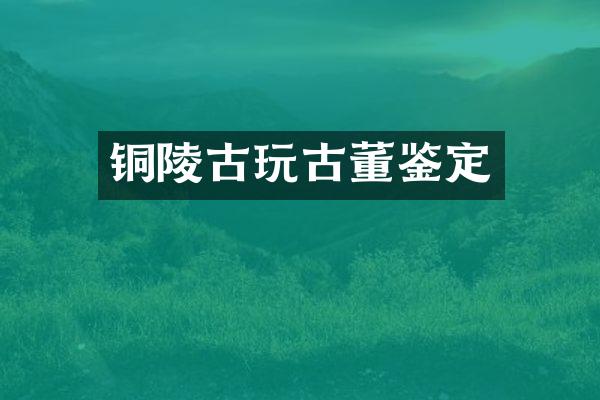 铜陵古玩古董鉴定