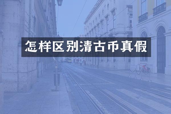 怎样区别清古币真假