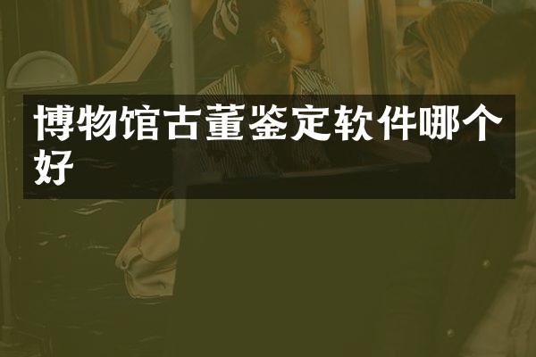 博物馆古董鉴定软件哪个好
