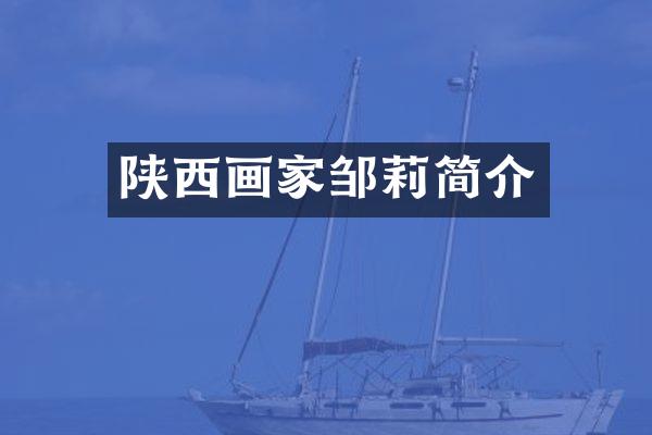 陕西画家邹莉简介