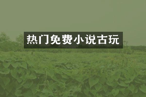 热门免费小说古玩