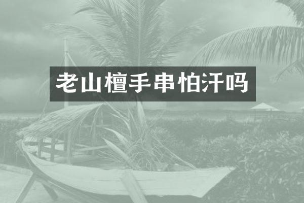 老山檀手串怕汗吗