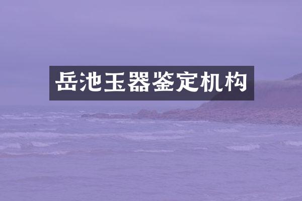岳池玉器鉴定机构