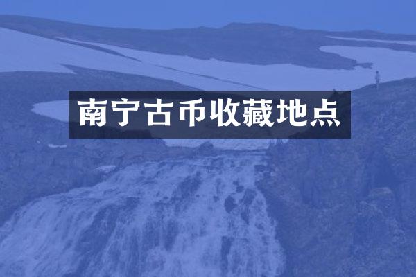 南宁古币收藏地点