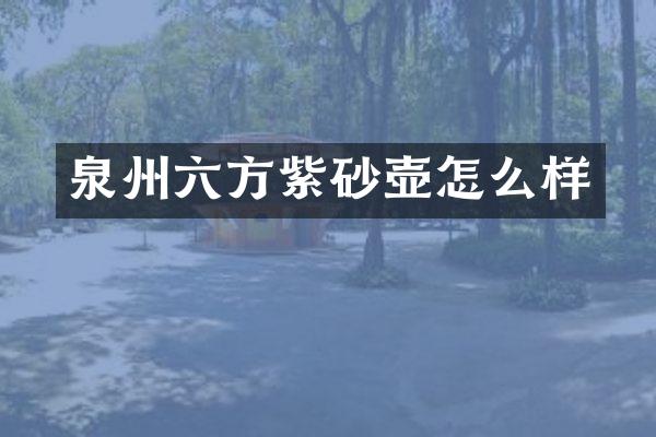 泉州六方紫砂壶怎么样