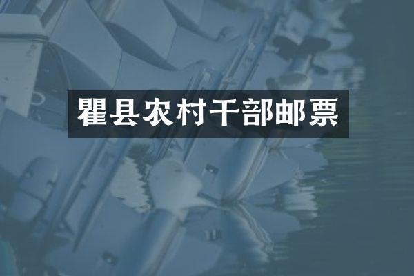 瞿县农村干部邮票