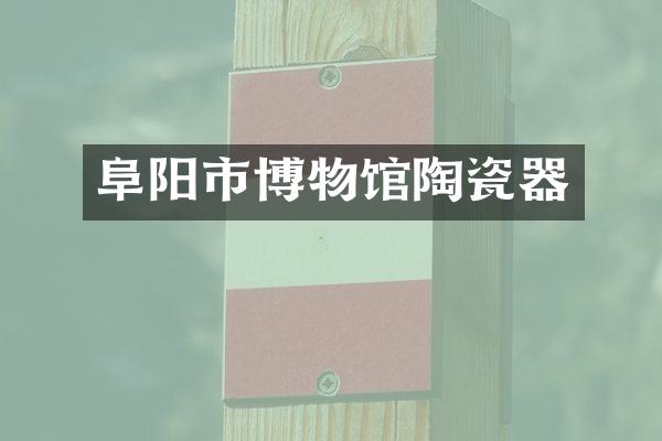 阜阳市博物馆陶瓷器