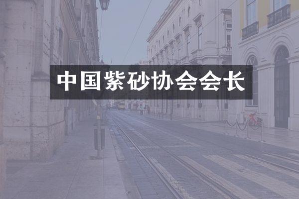 中国紫砂协会会长