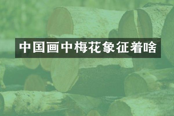 中国画中梅花象征着啥