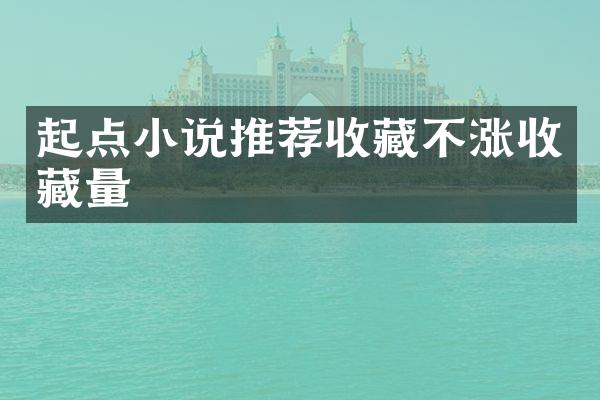 起点小说推荐收藏不涨收藏量