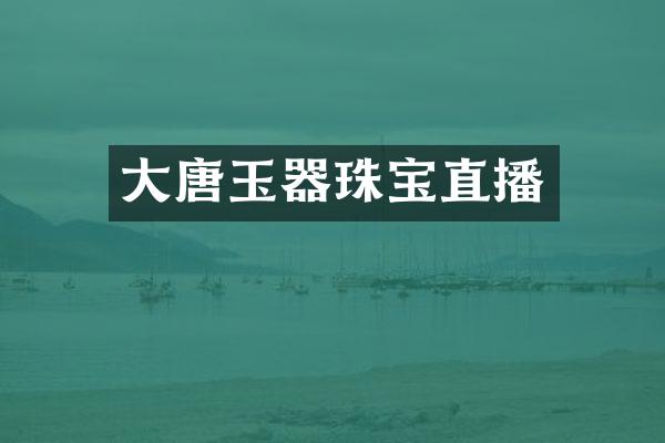大唐玉器珠宝直播