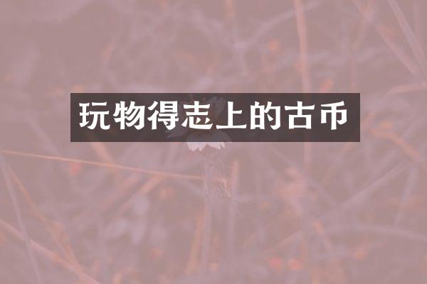玩物得志上的古币
