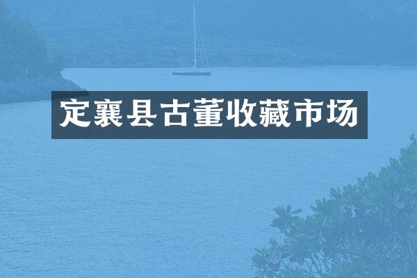 定襄县古董收藏市场