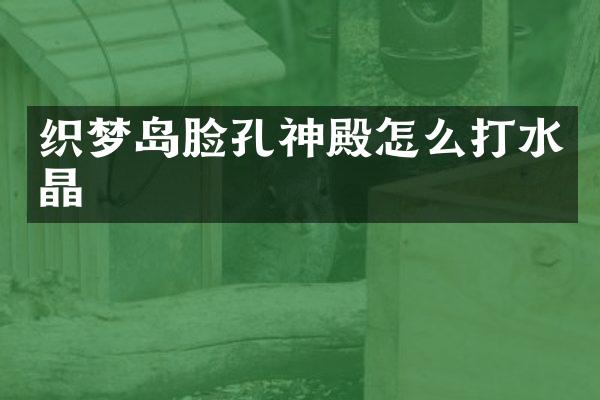 织梦岛脸孔神殿怎么打水晶