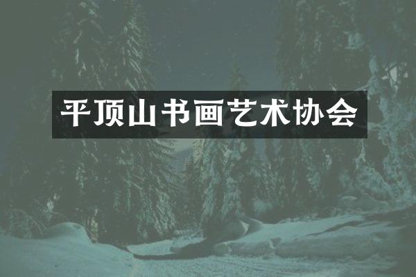 平顶山书画艺术协会