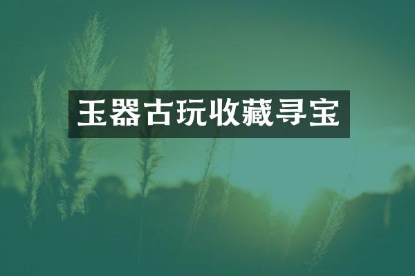 玉器古玩收藏寻宝