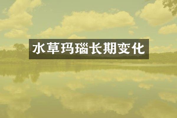 水草玛瑙长期变化