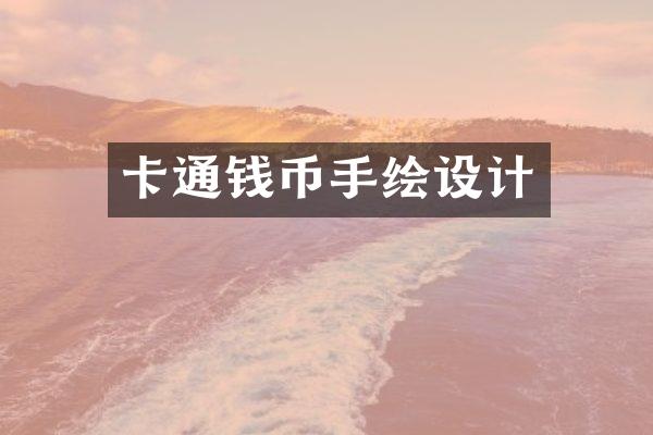 卡通钱币手绘设计