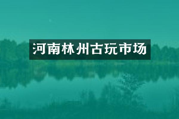 河南林州古玩市场
