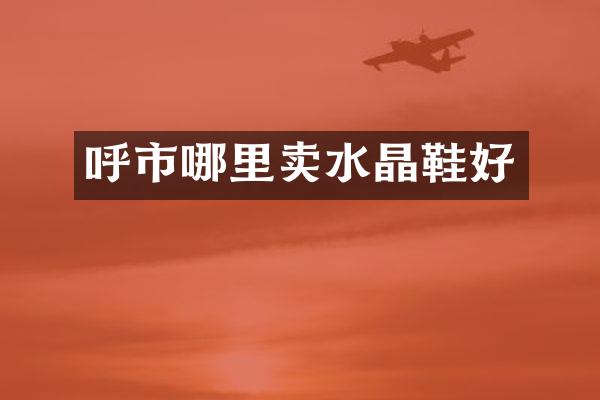 呼市哪里卖水晶鞋好