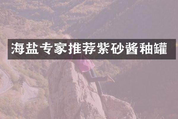海盐专家推荐紫砂酱釉罐