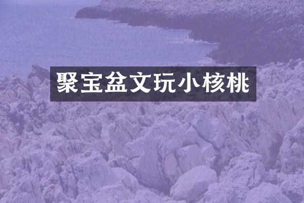 聚宝盆文玩小核桃