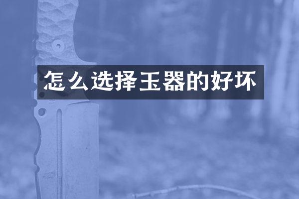 怎么选择玉器的好坏