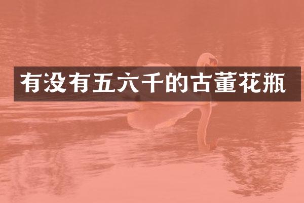 有没有五六千的古董花瓶