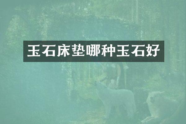 玉石床垫哪种玉石好