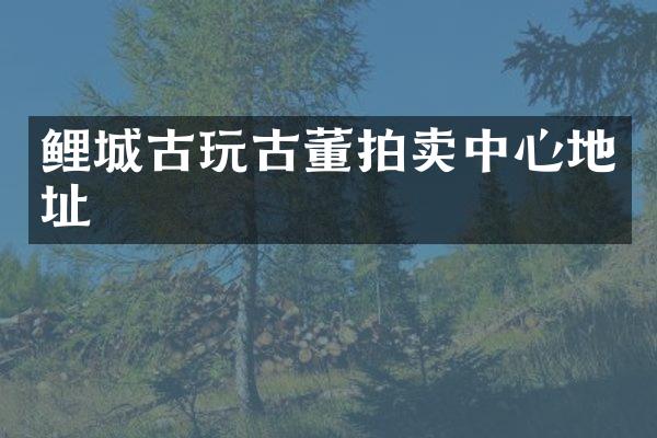 鲤城古玩古董拍卖中心地址