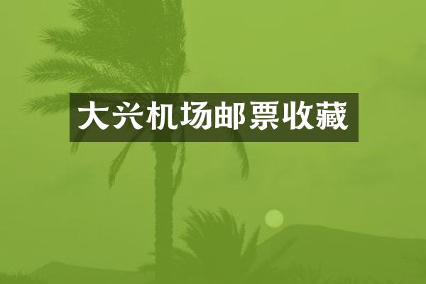大兴机场邮票收藏