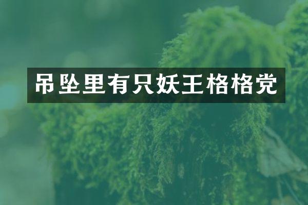 吊坠里有只妖王格格党