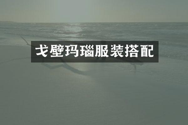 戈壁玛瑙服装搭配