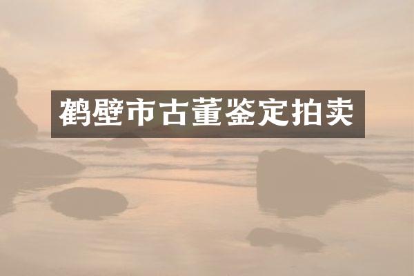 鹤壁市古董鉴定拍卖