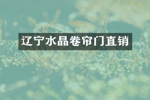 辽宁水晶卷帘门直销