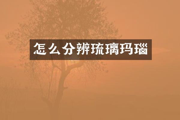 怎么分辨琉璃玛瑙