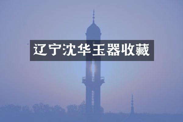 辽宁沈华玉器收藏