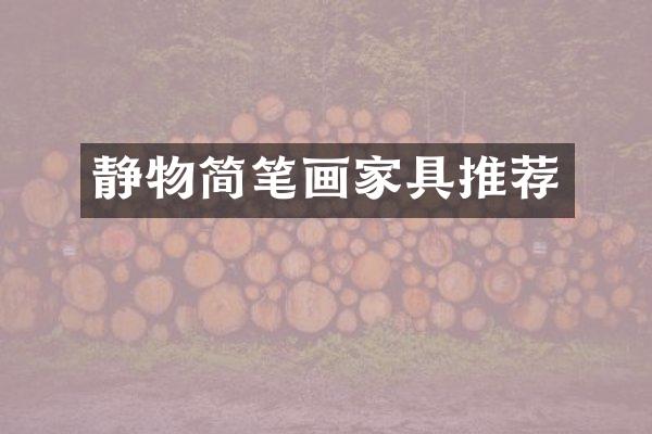 静物简笔画家具推荐